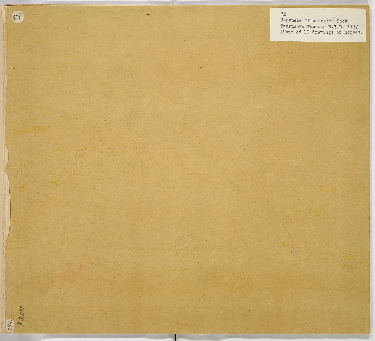 Illustrated book, Tsurusawa Tansaku (died 1797), Album; ink on paper, Japan