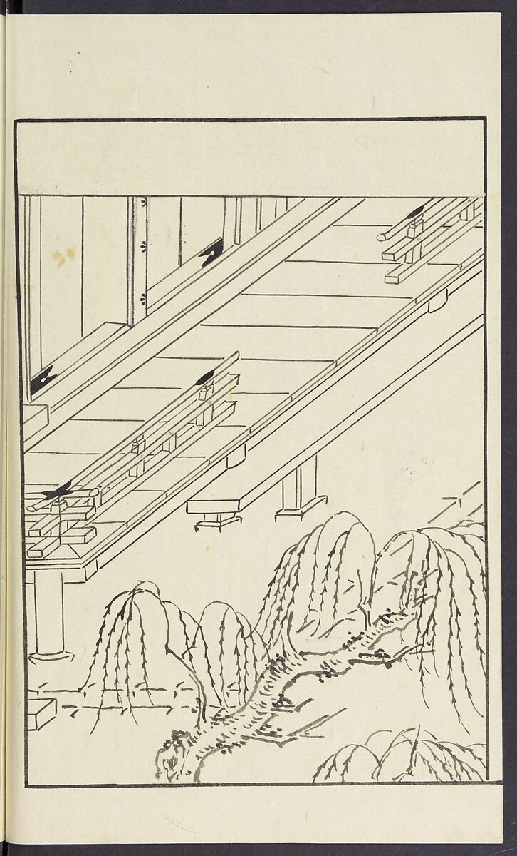 Story of Michizane Sugawara, known as Tenjin (Tenjin engi) 天神縁起, Reizen Saburo Tametaka 冷泉(岡田)為恭 (died 1864), Ink and color on paper, Japan