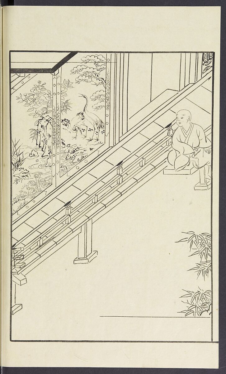 Story of Michizane Sugawara, known as Tenjin (Tenjin engi) 天神縁起, Reizen Saburo Tametaka 冷泉(岡田)為恭 (died 1864), Ink and color on paper, Japan