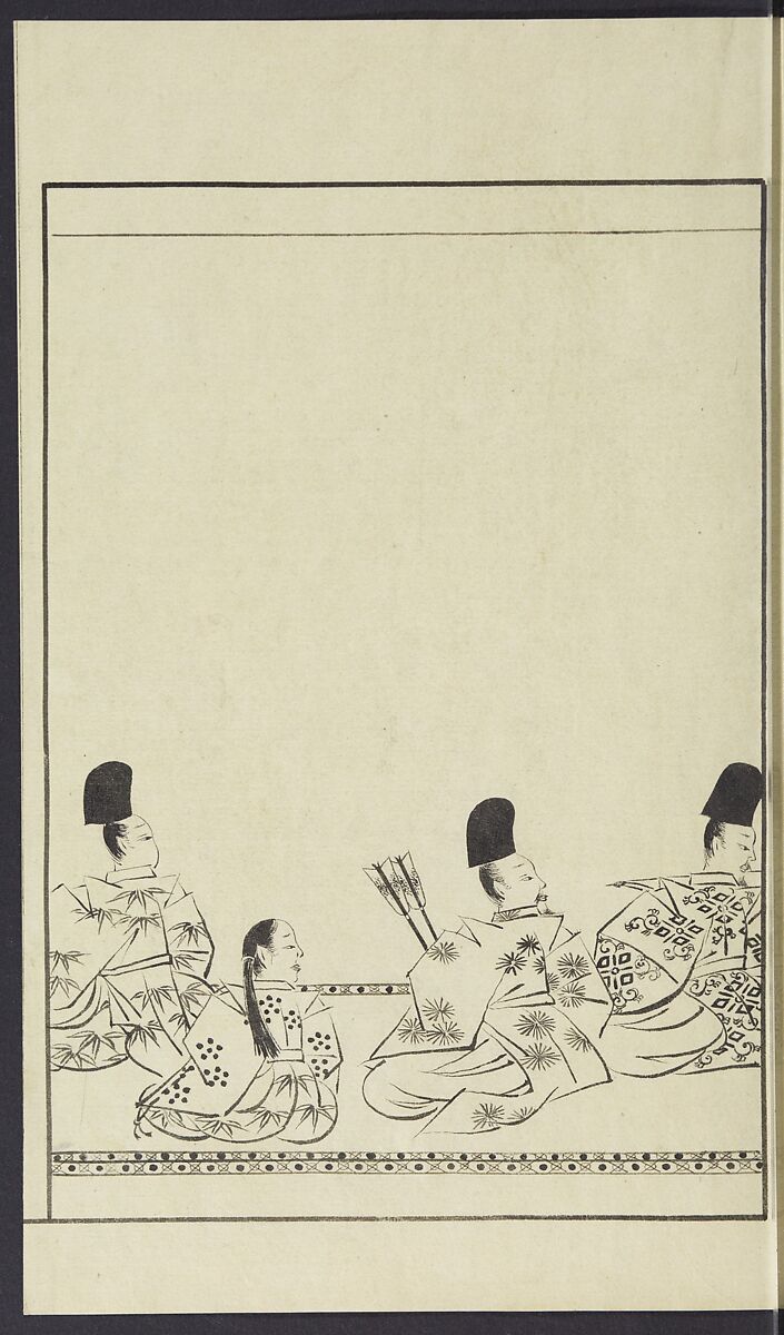 Story of Michizane Sugawara, known as Tenjin (Tenjin engi) 天神縁起, Reizen Saburo Tametaka 冷泉(岡田)為恭 (died 1864), Ink and color on paper, Japan