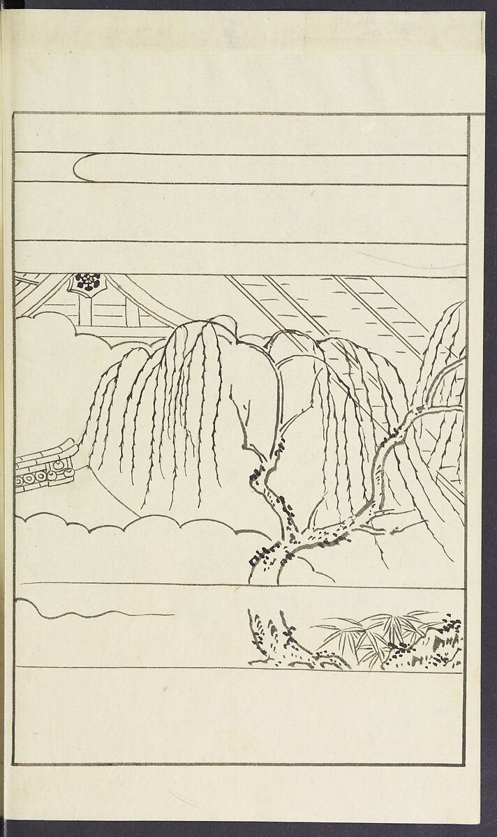 Story of Michizane Sugawara, known as Tenjin (Tenjin engi) 天神縁起, Reizen Saburo Tametaka 冷泉(岡田)為恭 (died 1864), Ink and color on paper, Japan