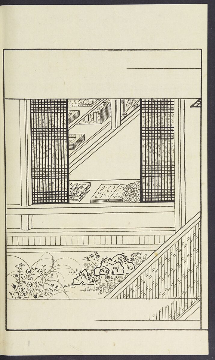 Story of Michizane Sugawara, known as Tenjin (Tenjin engi) 天神縁起, Reizen Saburo Tametaka 冷泉(岡田)為恭 (died 1864), Ink and color on paper, Japan