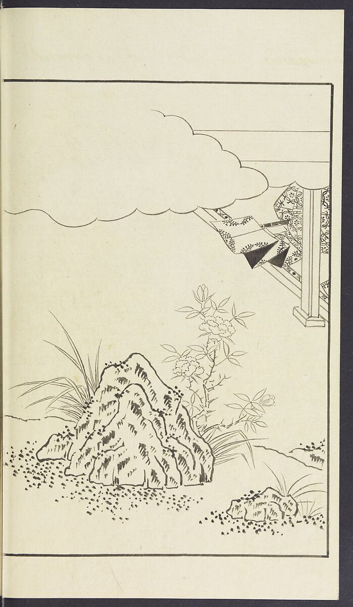 Story of Michizane Sugawara, known as Tenjin (Tenjin engi) 天神縁起, Reizen Saburo Tametaka 冷泉(岡田)為恭 (died 1864), Ink and color on paper, Japan