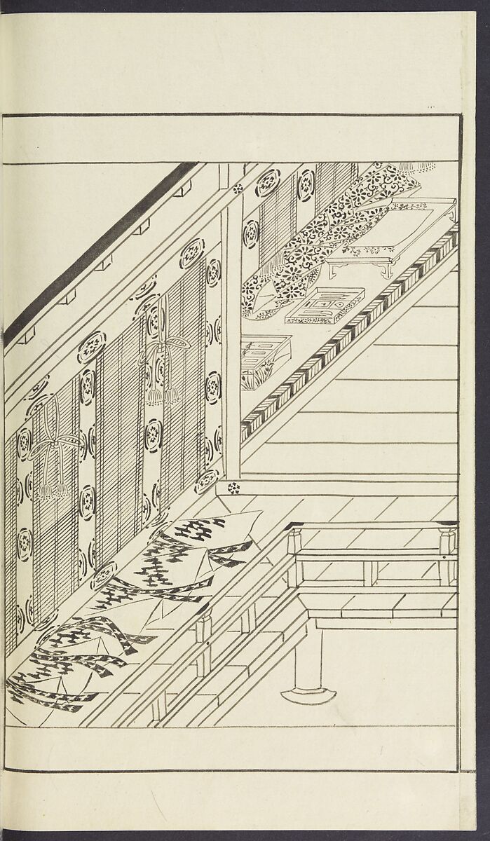 Story of Michizane Sugawara, known as Tenjin (Tenjin engi) 天神縁起, Reizen Saburo Tametaka 冷泉(岡田)為恭 (died 1864), Ink and color on paper, Japan