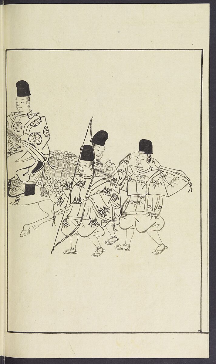 Story of Michizane Sugawara, known as Tenjin (Tenjin engi) 天神縁起, Reizen Saburo Tametaka 冷泉(岡田)為恭 (died 1864), Ink and color on paper, Japan