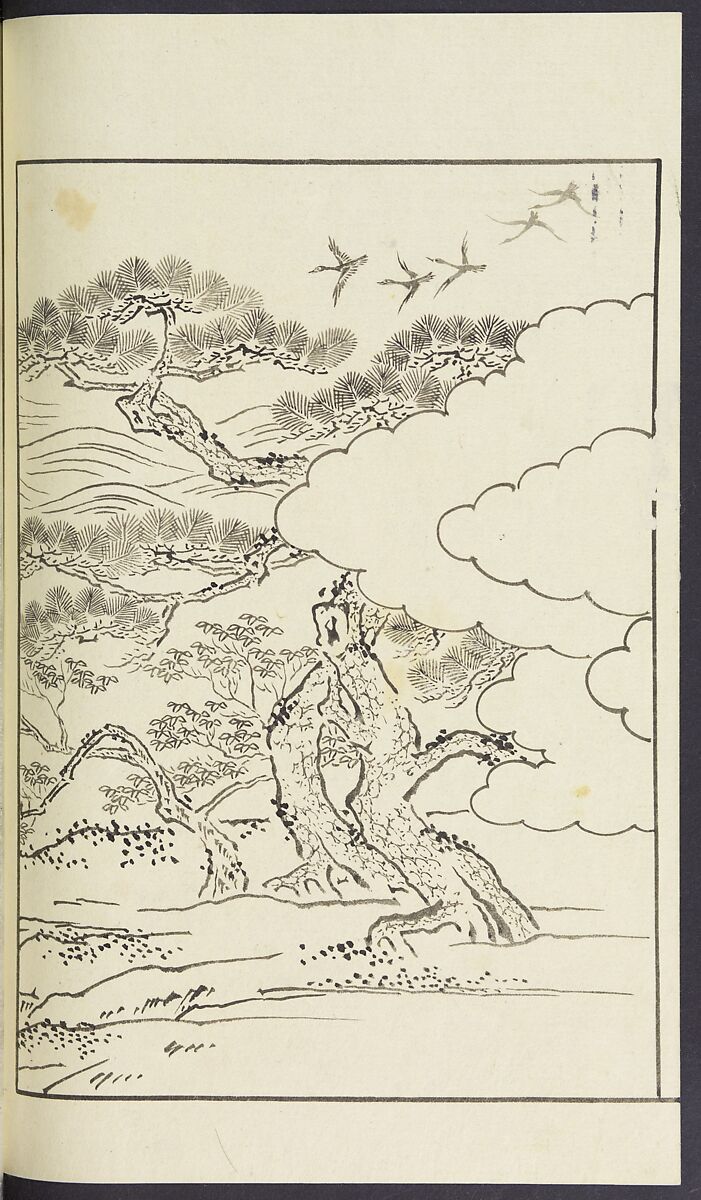 Story of Michizane Sugawara, known as Tenjin (Tenjin engi) 天神縁起, Reizen Saburo Tametaka 冷泉(岡田)為恭 (died 1864), Ink and color on paper, Japan