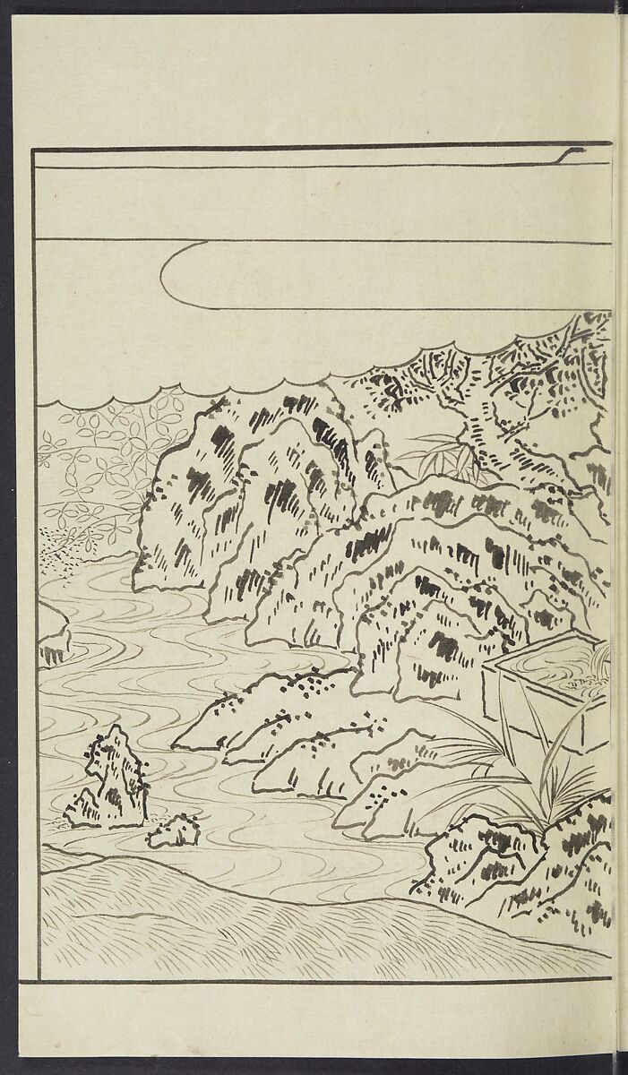 Story of Michizane Sugawara, known as Tenjin (Tenjin engi) 天神縁起, Reizen Saburo Tametaka 冷泉(岡田)為恭 (died 1864), Ink and color on paper, Japan