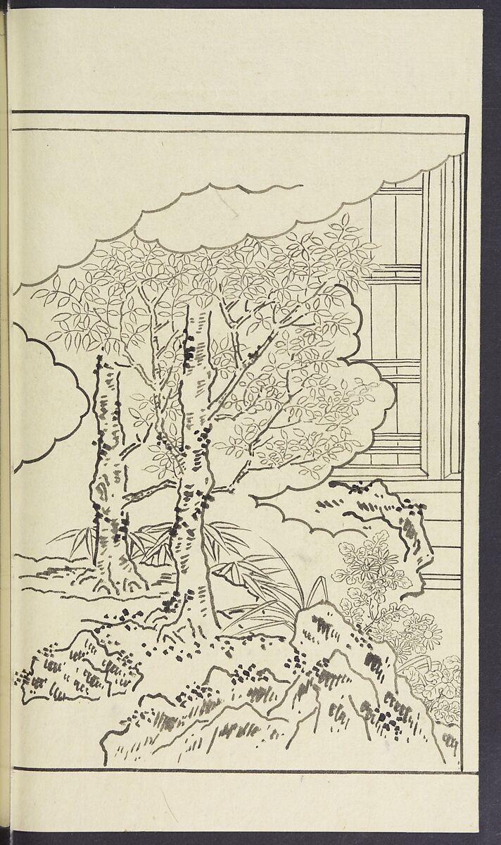 Story of Michizane Sugawara, known as Tenjin (Tenjin engi) 天神縁起, Reizen Saburo Tametaka 冷泉(岡田)為恭 (died 1864), Ink and color on paper, Japan