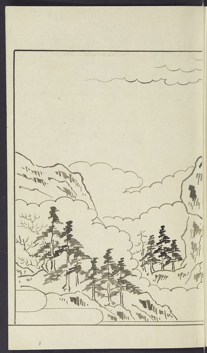 Story of Michizane Sugawara, known as Tenjin (Tenjin engi) 天神縁起, Reizen Saburo Tametaka 冷泉(岡田)為恭 (died 1864), Ink and color on paper, Japan