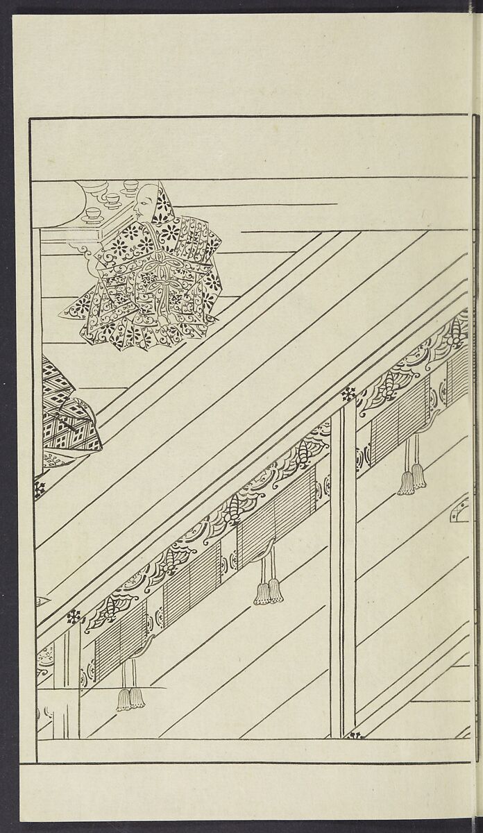 Story of Michizane Sugawara, known as Tenjin (Tenjin engi) 天神縁起, Reizen Saburo Tametaka 冷泉(岡田)為恭 (died 1864), Ink and color on paper, Japan