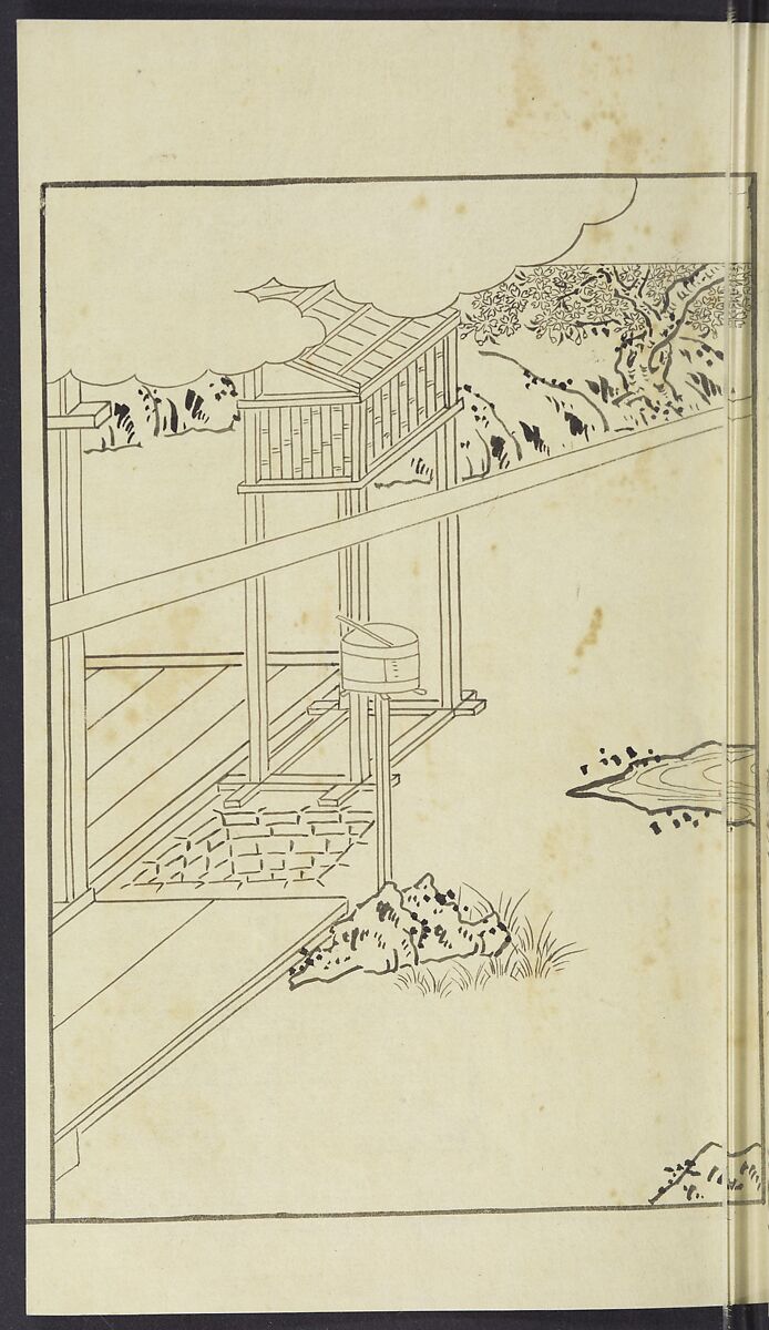 Story of Michizane Sugawara, known as Tenjin (Tenjin engi) 天神縁起, Reizen Saburo Tametaka 冷泉(岡田)為恭 (died 1864), Ink and color on paper, Japan