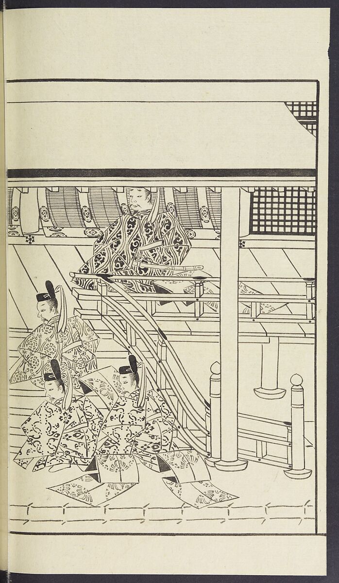 Story of Michizane Sugawara, known as Tenjin (Tenjin engi) 天神縁起, Reizen Saburo Tametaka 冷泉(岡田)為恭 (died 1864), Ink and color on paper, Japan