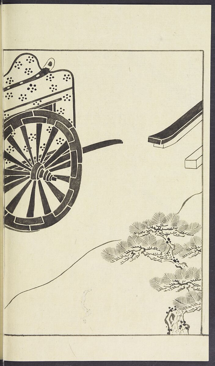 Story of Michizane Sugawara, known as Tenjin (Tenjin engi) 天神縁起, Reizen Saburo Tametaka 冷泉(岡田)為恭 (died 1864), Ink and color on paper, Japan