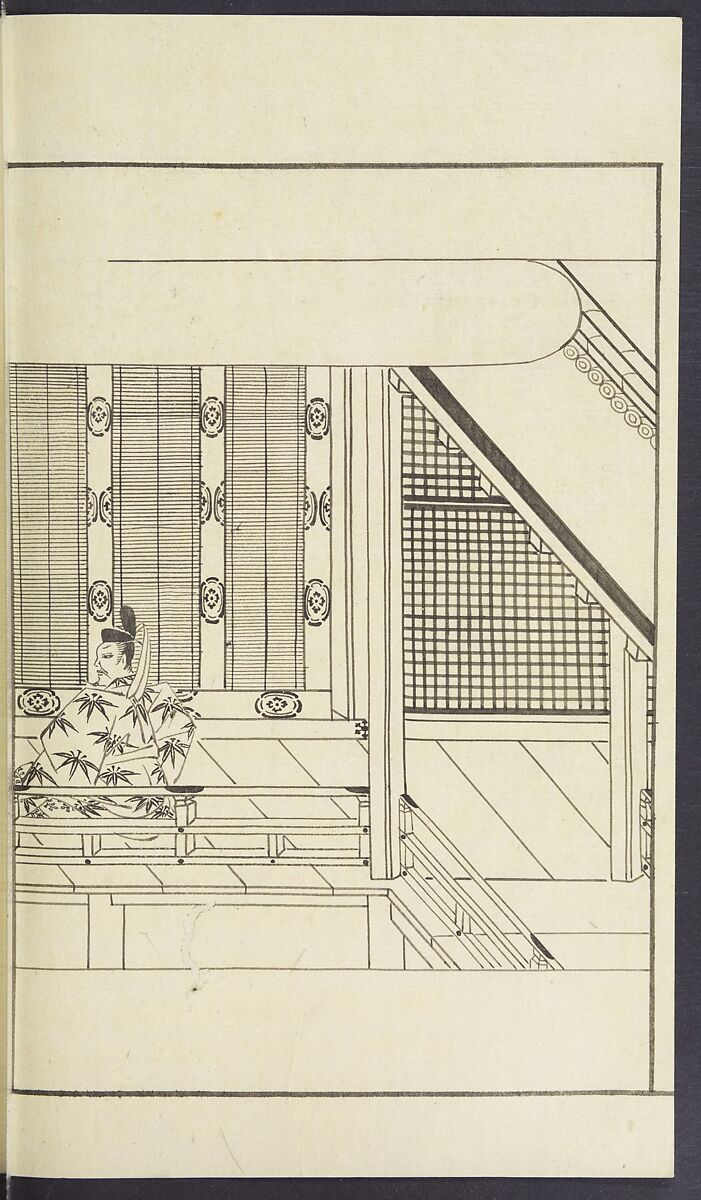 Story of Michizane Sugawara, known as Tenjin (Tenjin engi) 天神縁起, Reizen Saburo Tametaka 冷泉(岡田)為恭 (died 1864), Ink and color on paper, Japan
