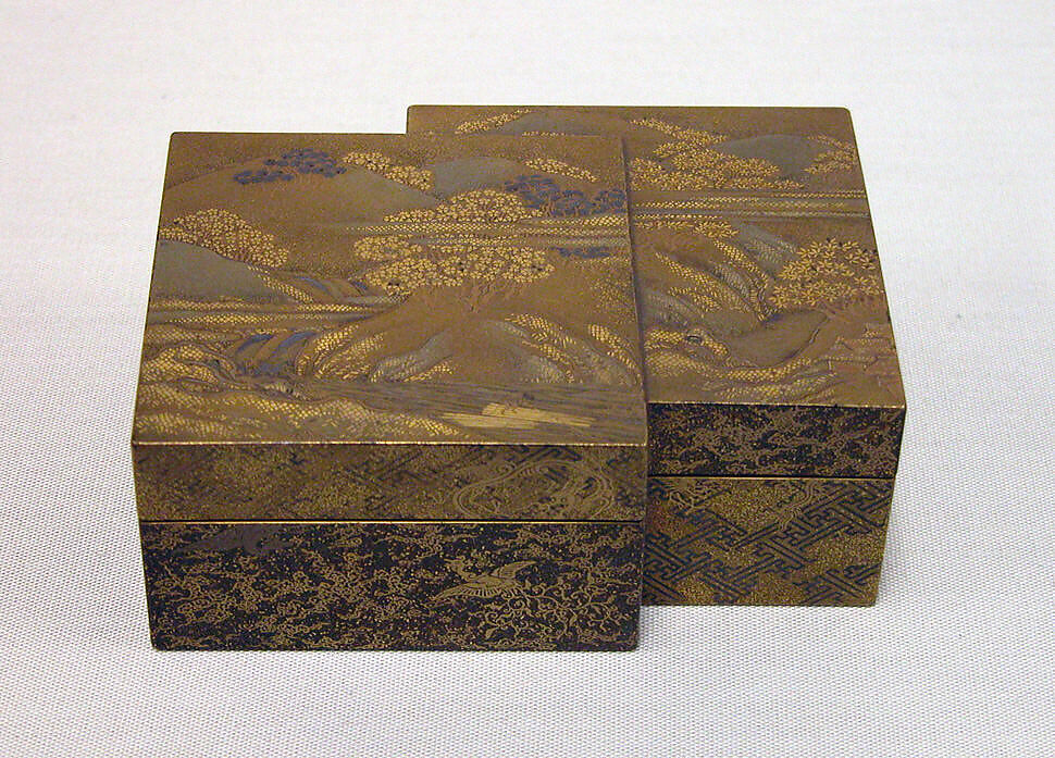 Incense Box, Lacquer, Japan