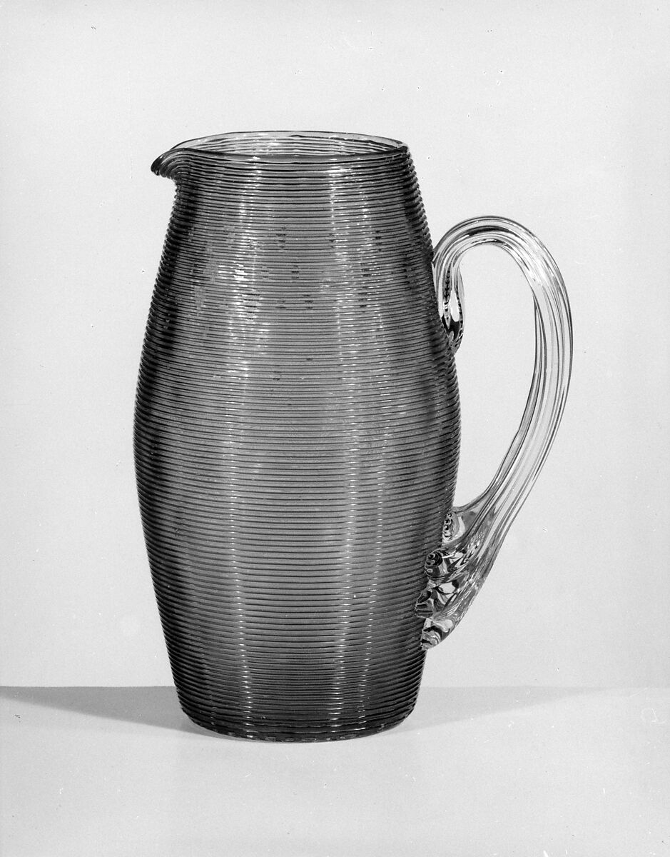 Possibly Boston And Sandwich Glass Company Pitcher American The Metropolitan Museum Of Art