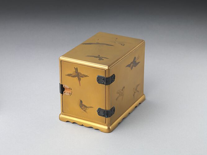 Incense Cabinet with Various Birds