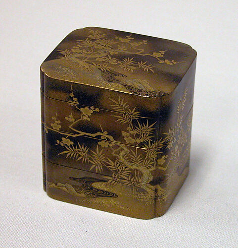 Incense Box in Three Compartments