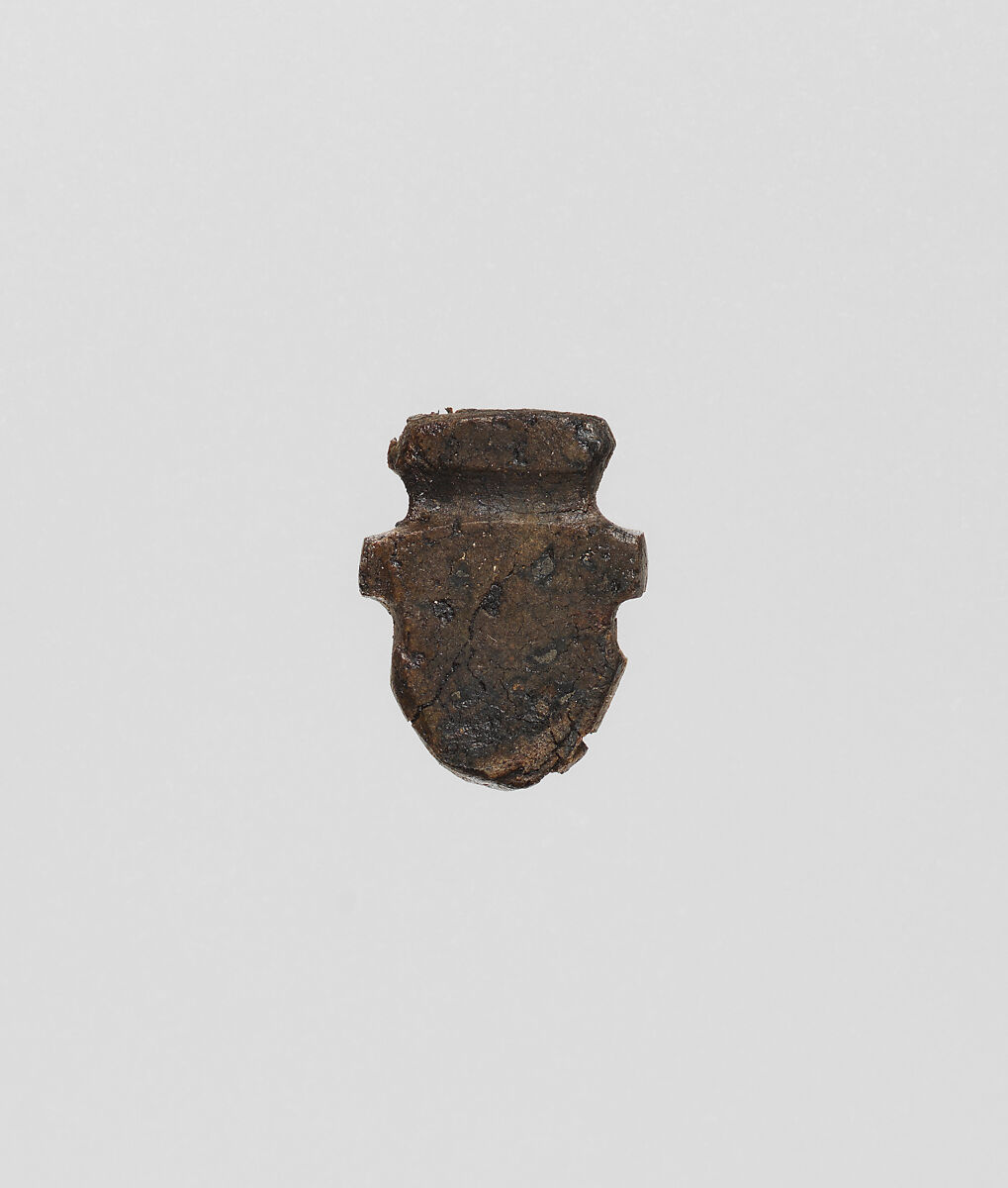 Heart Amulet of Isetweret, Faience 