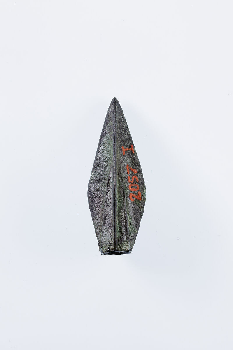 Arrow point, Bronze or copper alloy