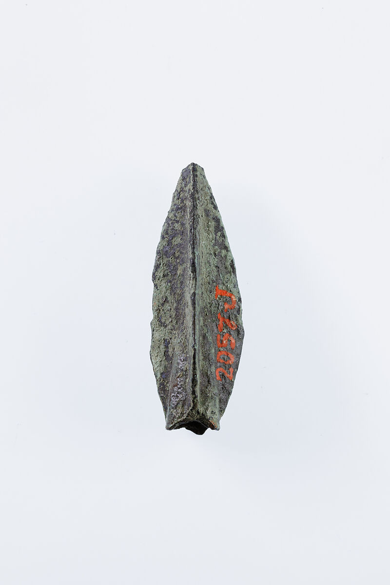 Arrow point, Bronze or copper alloy