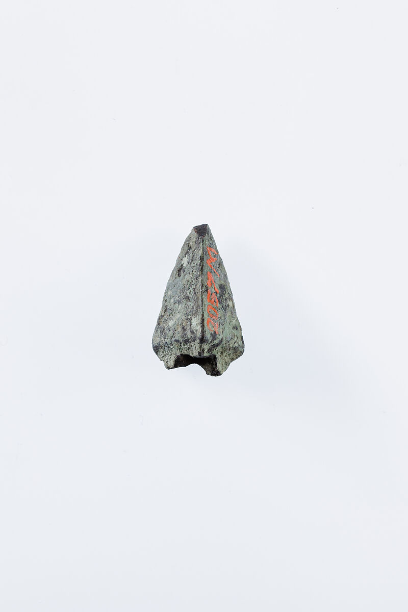 Arrow point, Bronze or copper alloy