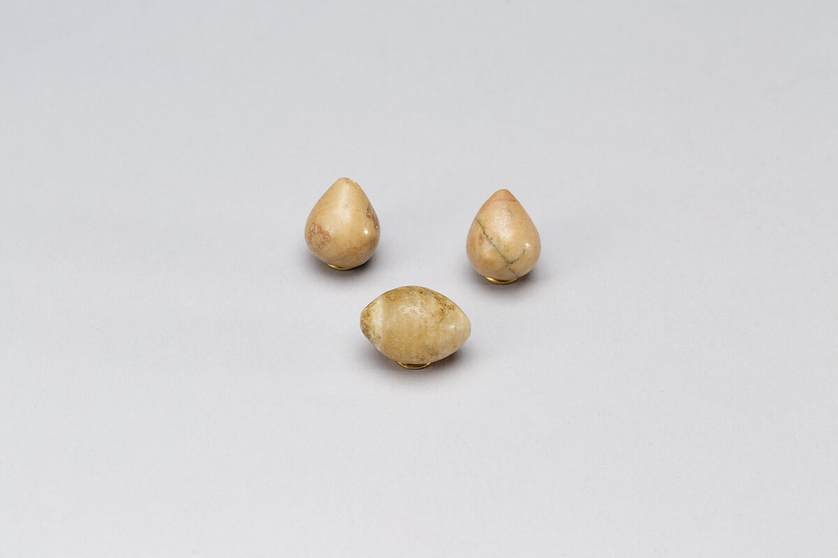 Game Piece (?), Travertine (Egyptian alabaster)