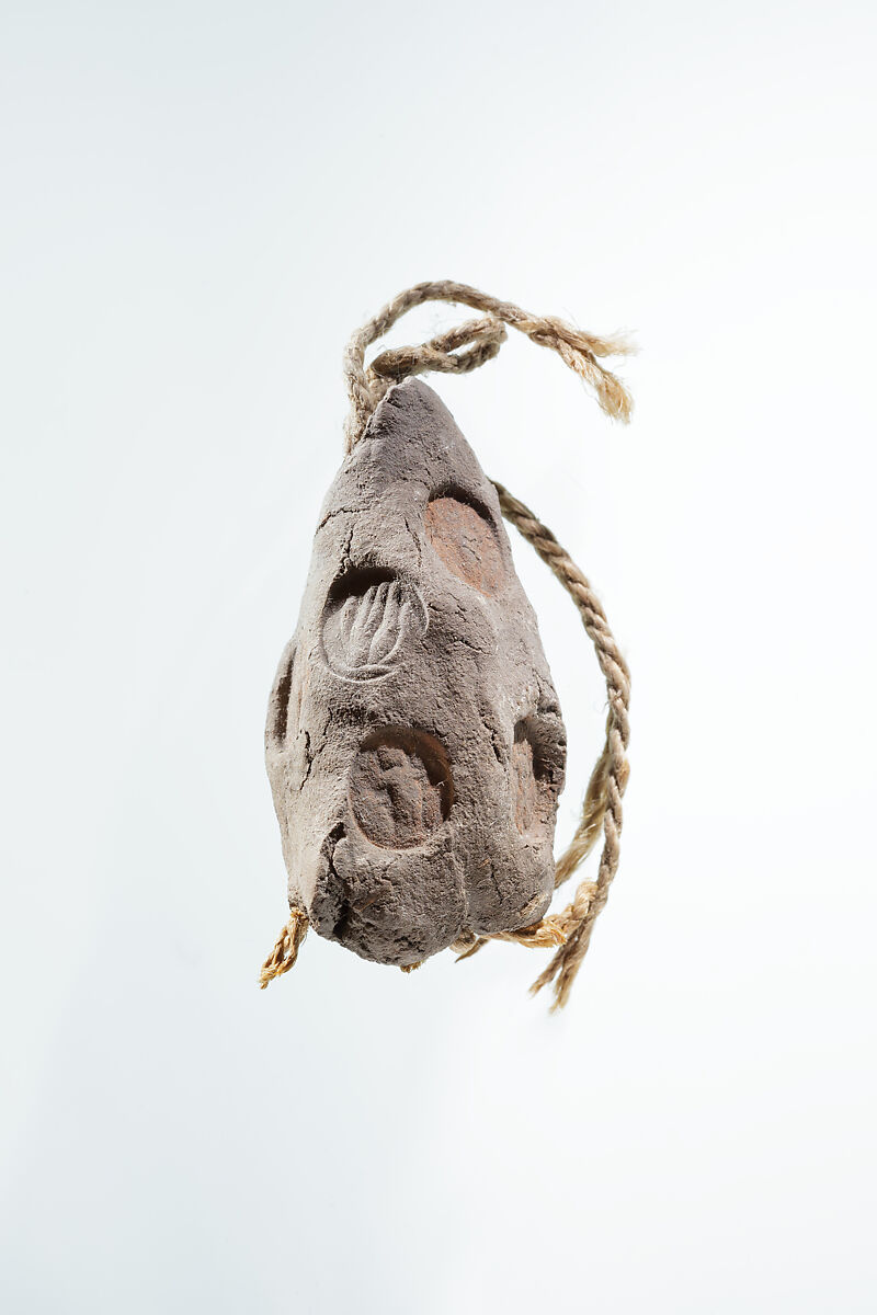 Sealing from net, Mud, cord (?)