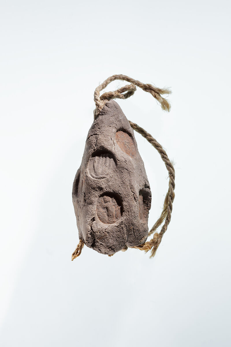 Sealing from net, Mud, cord (?)