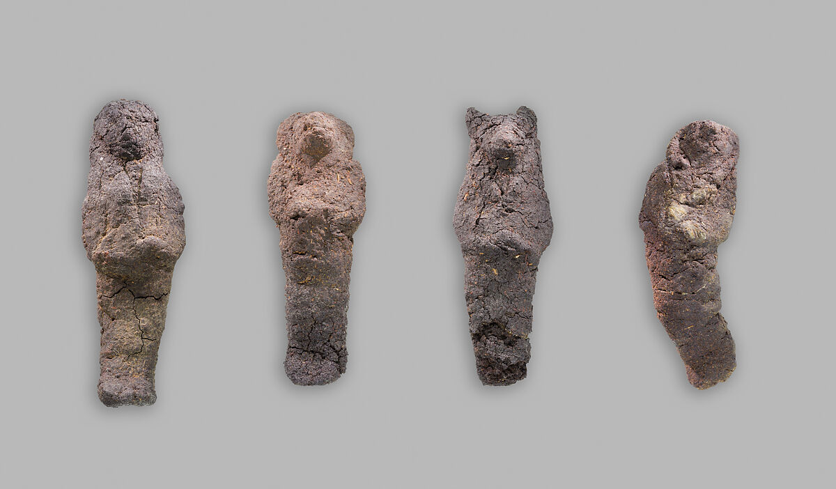 Viscera figure with baboon head (Hapy), Gum (Acacia tortilis) 