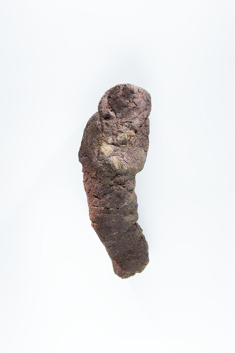 Viscera figure with falcon head (Qebehsenuef), Gum (Acacia tortilis)