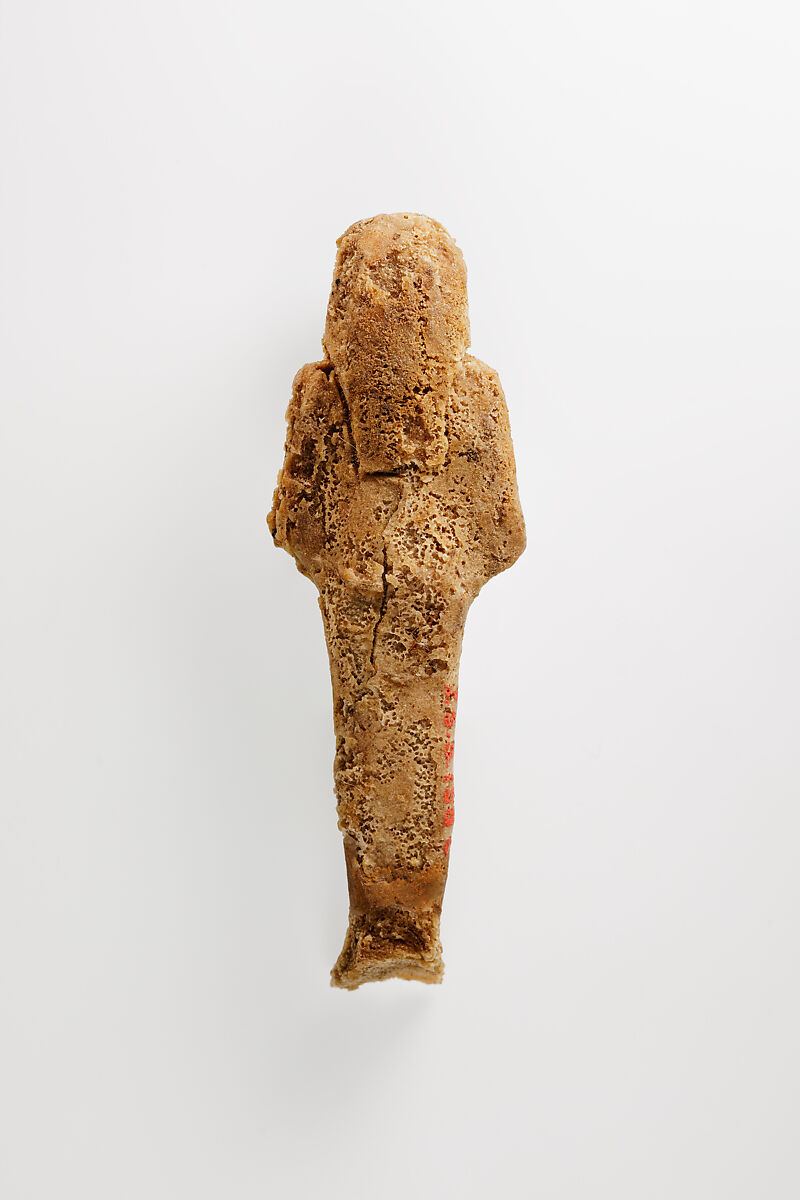 Viscera figure with jackal head (Duamutef), Mud, wax