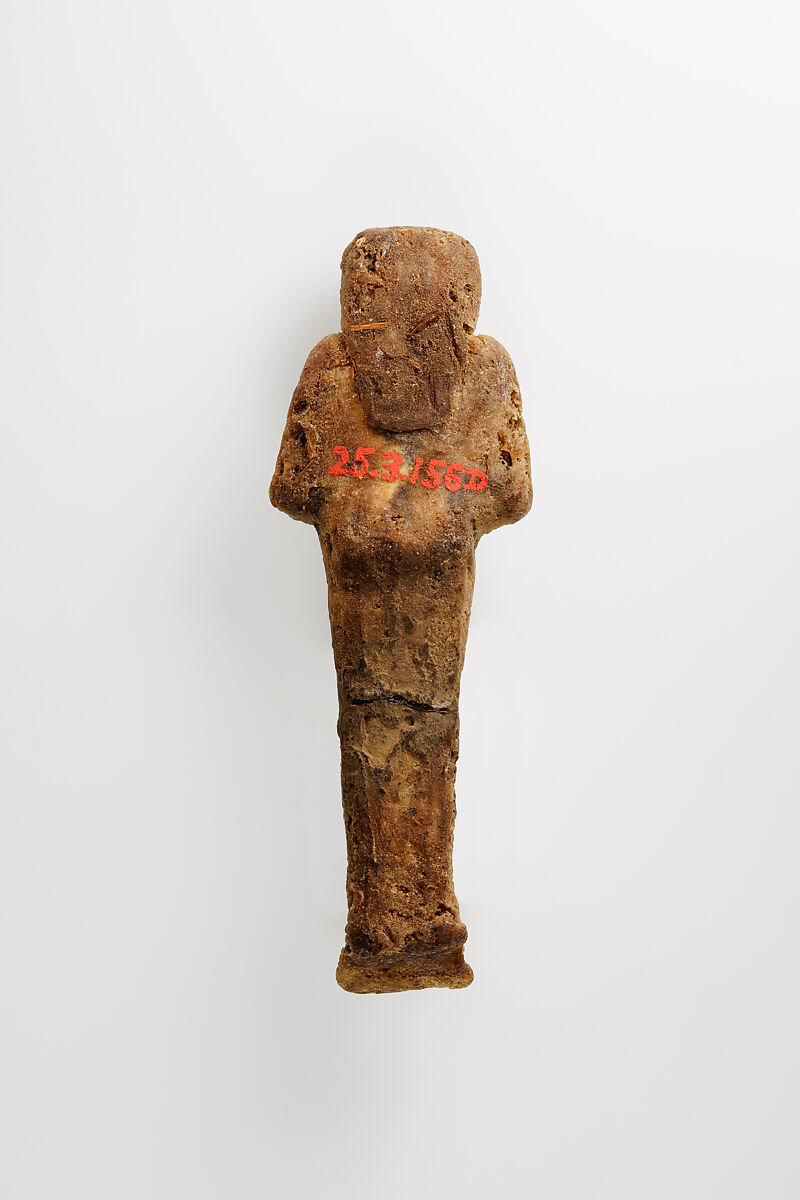 Viscera figure with human head (Imseti), Mud, wax