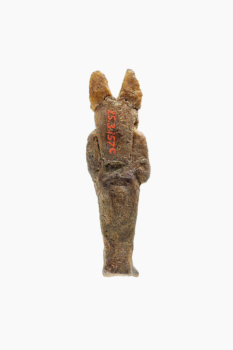 Viscera figure with jackal head (Duamutef), Wax