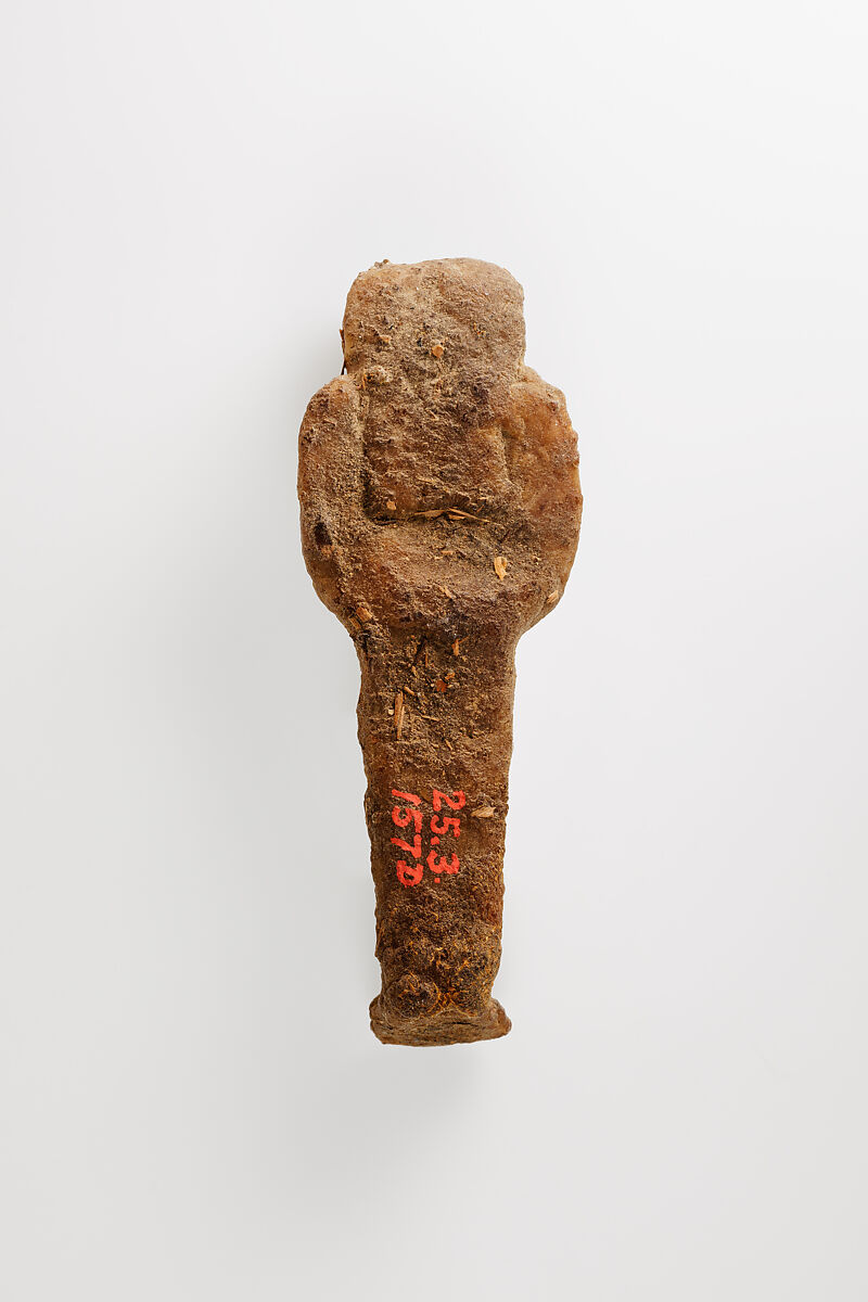 Viscera figure with falcon head (Qebehsenuef), Wax