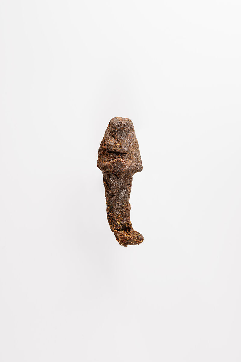 Viscera figure with falcon head (Qebehsenuef), Wax (?)