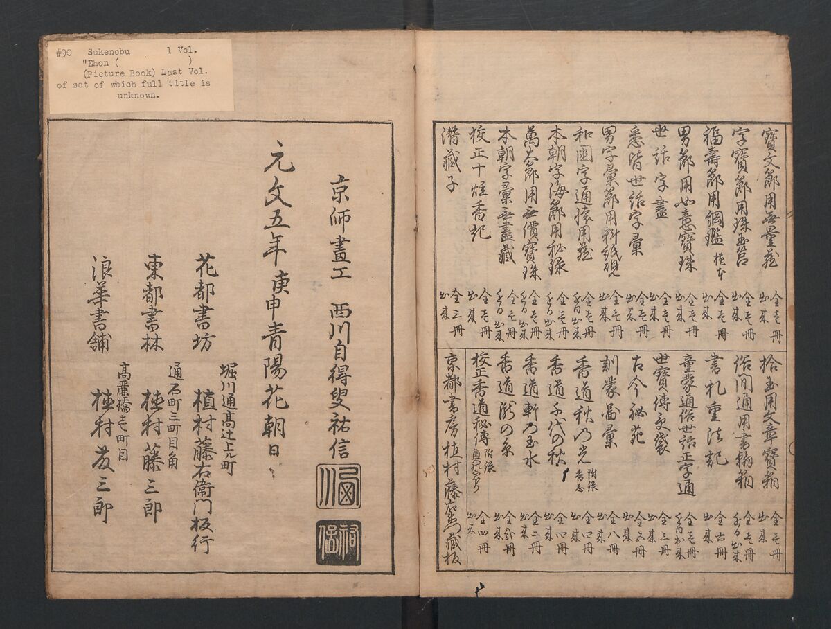 Picture Book: Thousand-Year Mountain? (Ehon Chitoseyama? 絵本千年山?, Nishikawa Sukenobu 西川祐信 (Japanese, 1671–1750), Woodblock print; ink on paper, Japan