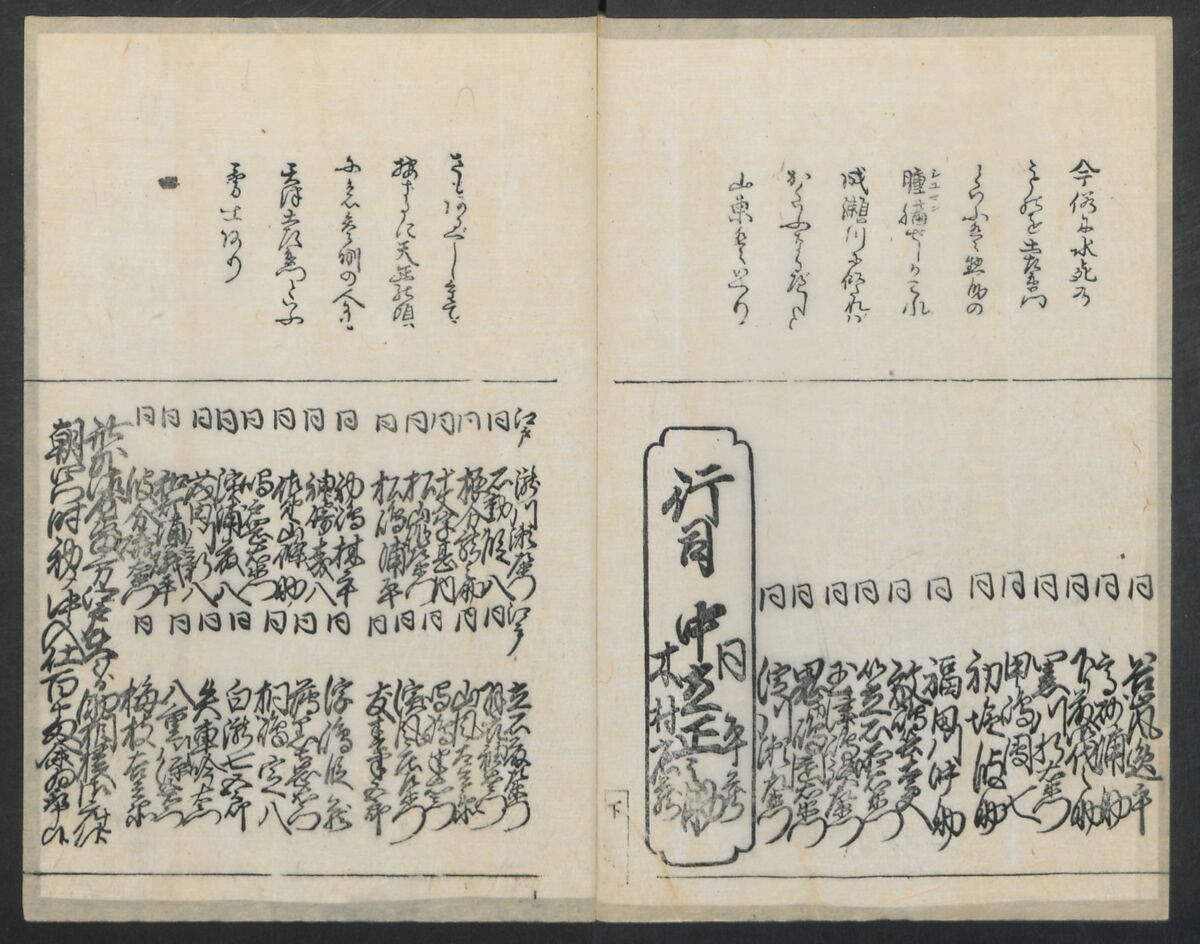 Santoan's Chats: Short Records Written upon His Waking (Suiyo shōroku: Santōan issekiwa) 睡余小録 山東庵一夕話, Kitao Masanobu 北尾政演 (Japanese, 1761–1816), Two volumes; ink on paper, Japan