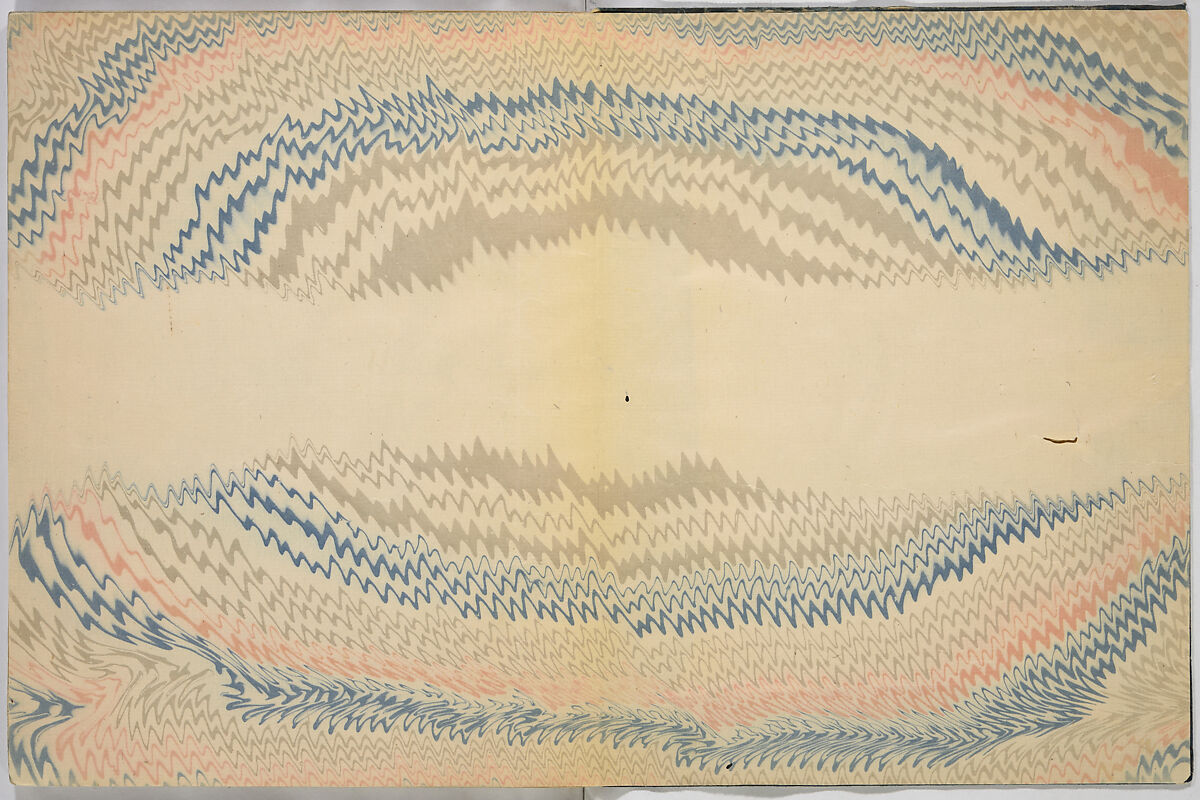 Thirty-Six Poets, Chōbunsai Eishi (Japanese, 1756–1829), Woodblock printed album; ink and color on paper, Japan