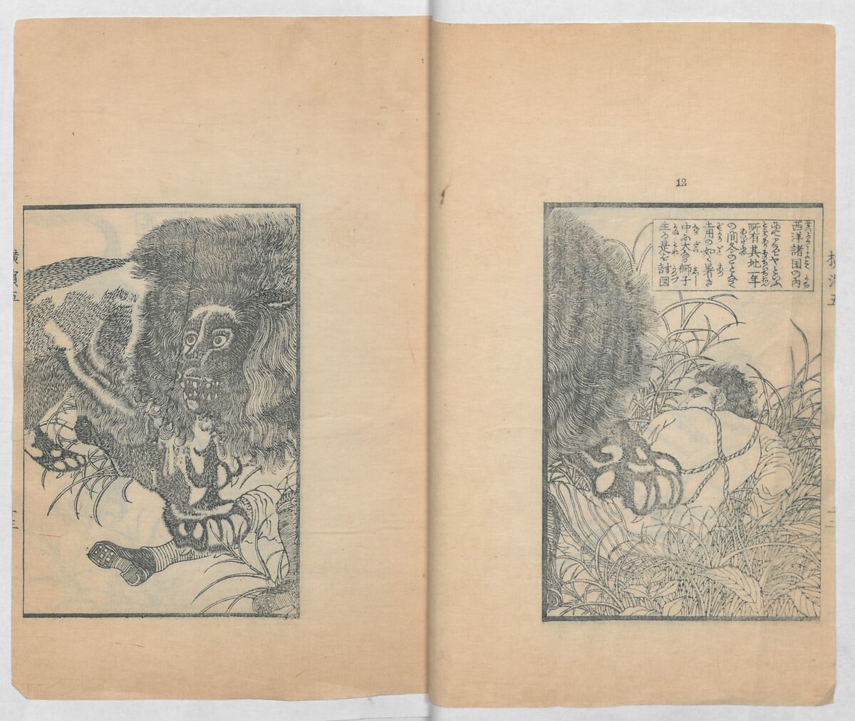 Illustrations of What We Have Seen and Heard at Yokohama, a Newly Opened Port (Yokohama kaikō kenbun(mon)shi 横浜開港見聞誌), Hashimoto Gyokuran, Ink on paper, Japan