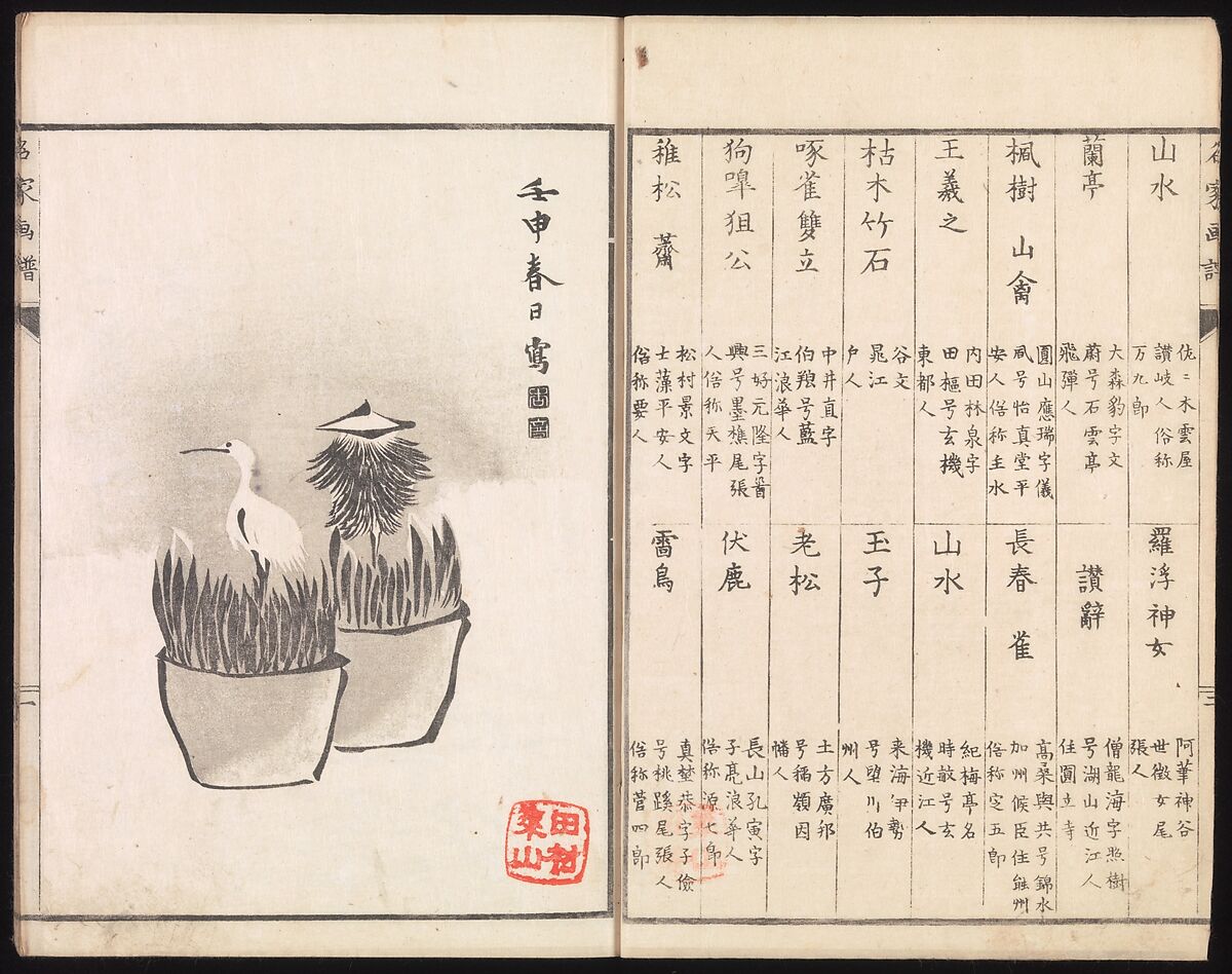 Sketches Reproduced from Works of Famous Artists, Kawanabe Kyōsai 河鍋暁斎 (Japanese, 1831–1889) and many others, Ink and color on paper, Japan