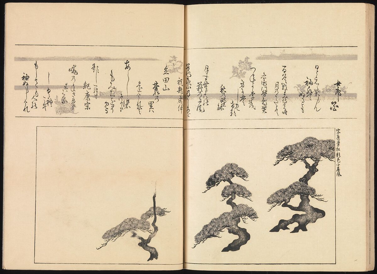 One Hundred Paintings of the Ogata Lineage (Ogata ryu hyakuzu), Nakano Kimei (Japanese, 1834–1892), Set of two Woodblock printed books; ink on paper, Japan