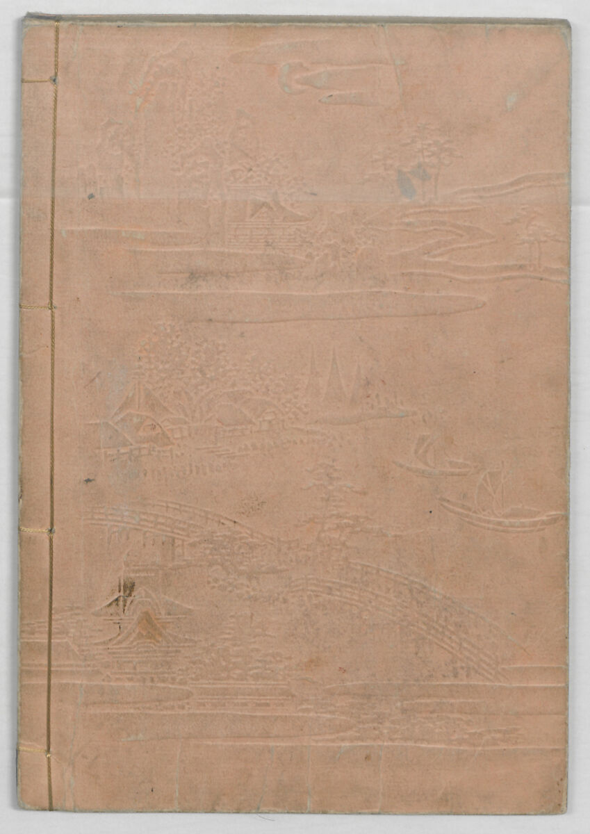 One Hundred Views of Mount Fuji (Fugaku hyakkei, nihen)  富嶽百景二編, Katsushika Hokusai 葛飾北斎 (Japanese, Tokyo (Edo) 1760–1849 Tokyo (Edo)), Woodblock print (first and second volumes with 100 pages of illustrations); ink and color on paper, Japan