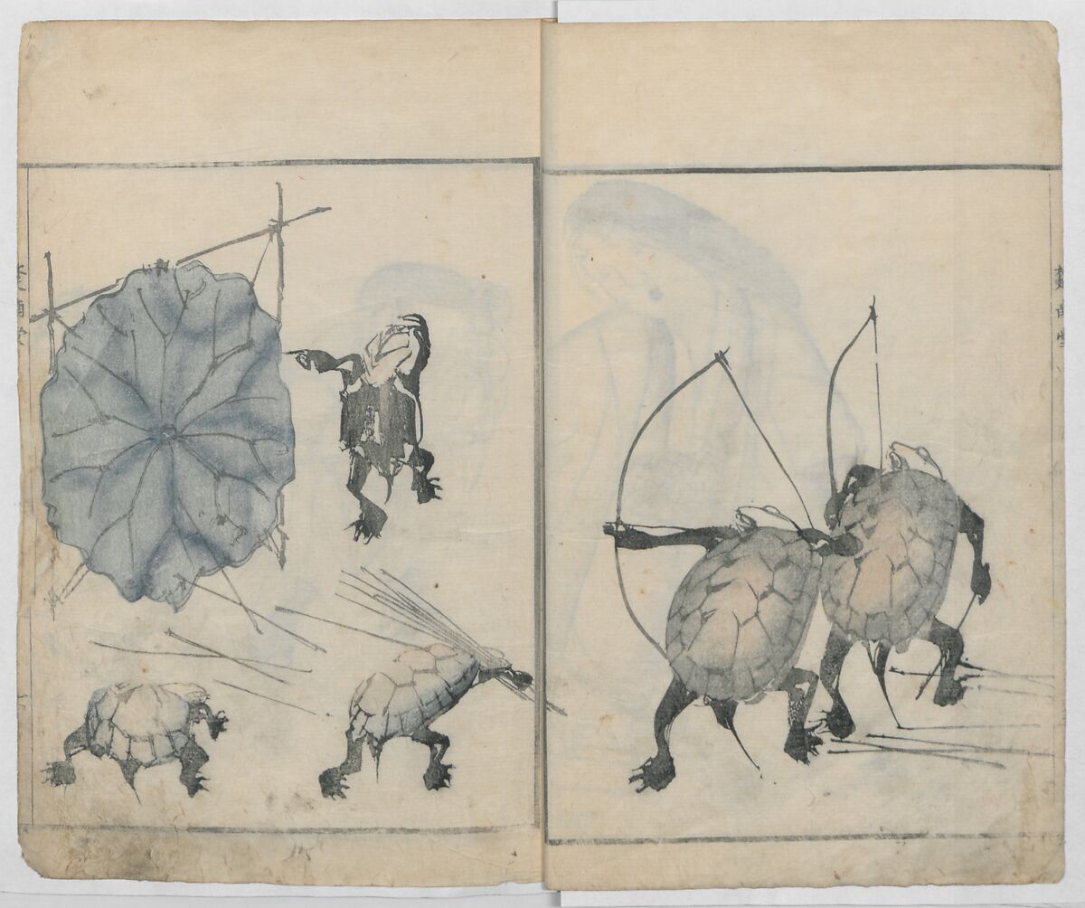 Sonan's Picture Book (Sonan gafu) 楚南画譜, Onishi Chinnen 大西椿年 (Japanese, 1792–1851), Ink on paper, Japan