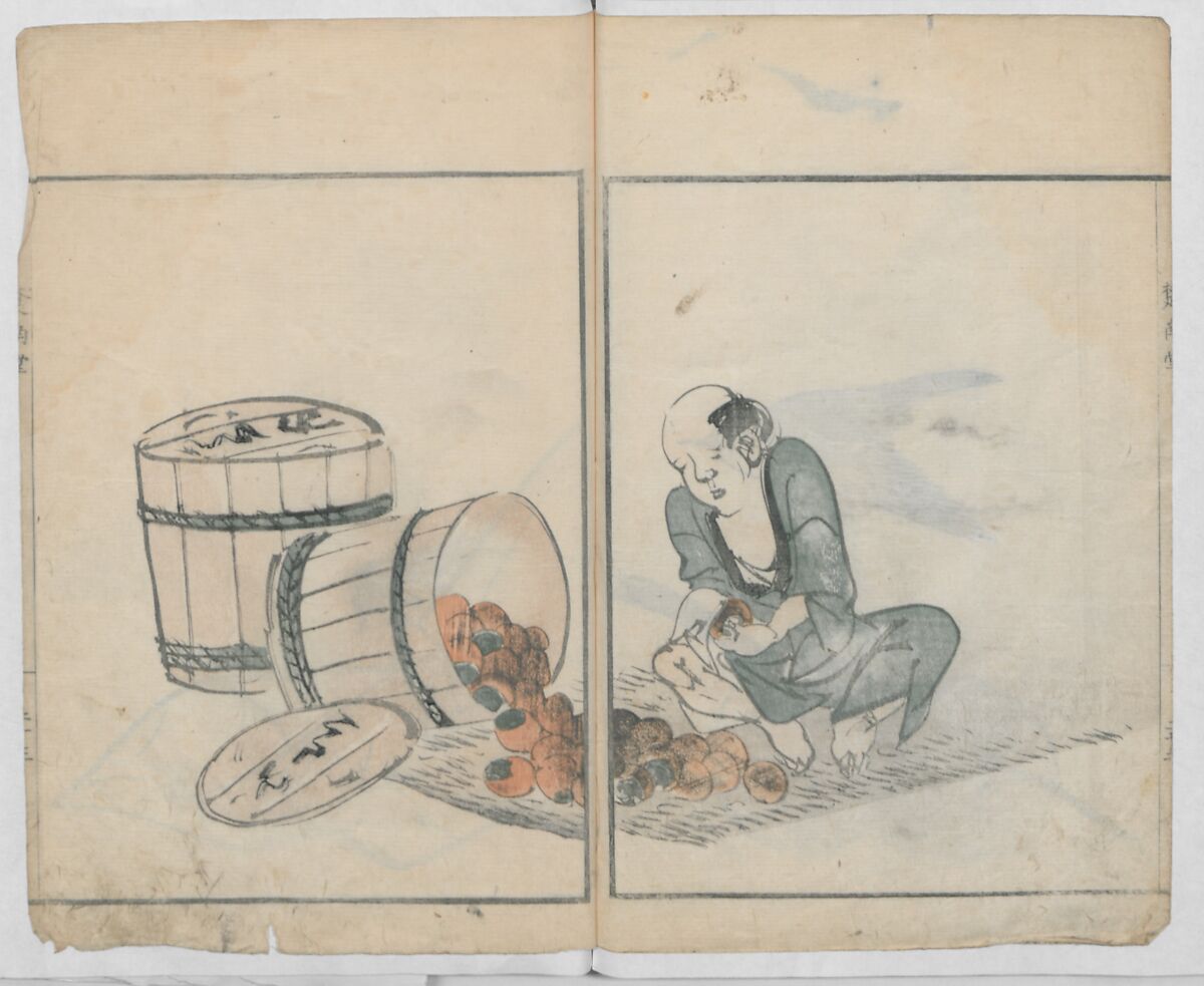 Sonan's Picture Book (Sonan gafu) 楚南画譜, Onishi Chinnen 大西椿年 (Japanese, 1792–1851), Ink on paper, Japan