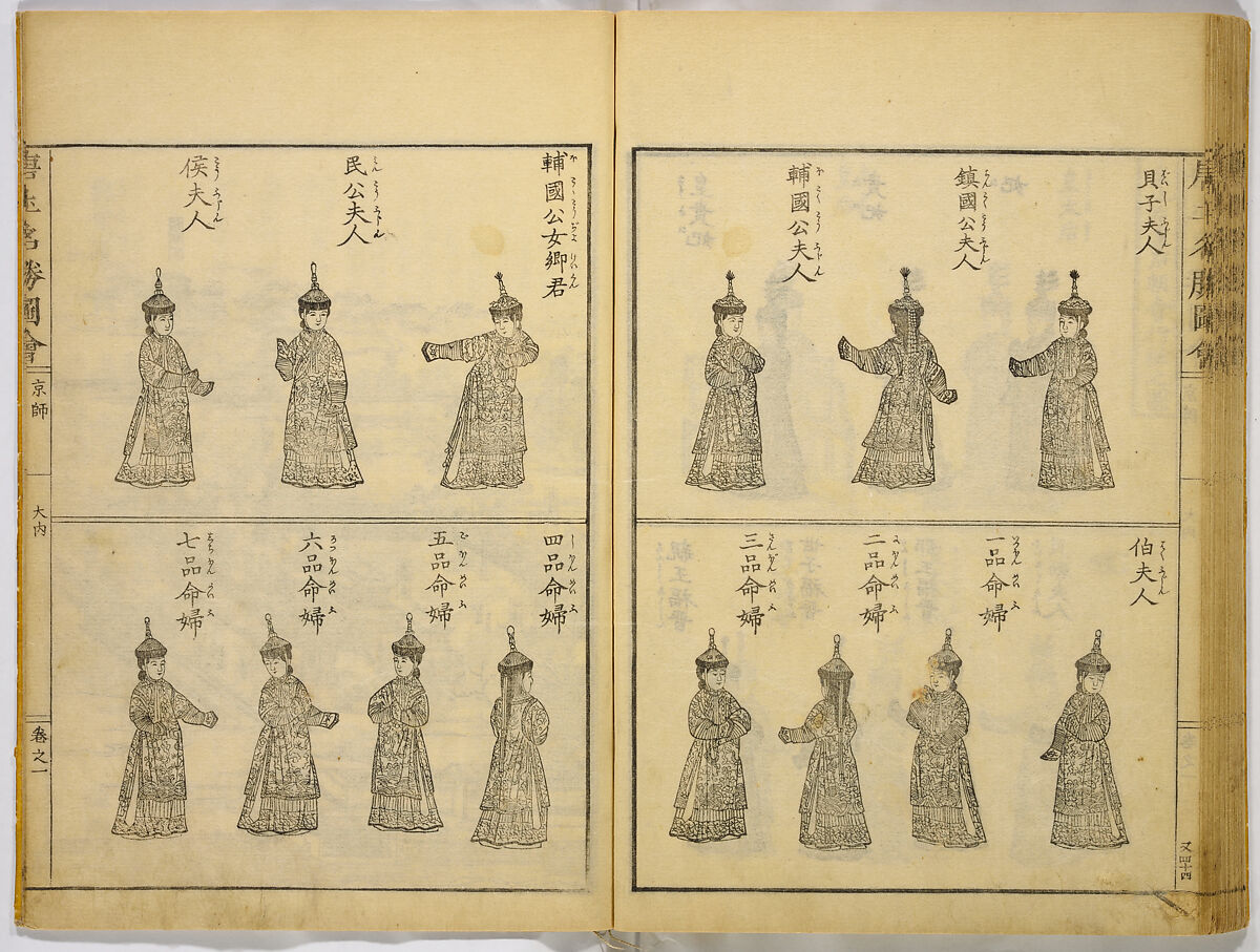 Illustrations of Famous Places in China, Gyokuzan (1737–1812), Six volumes of Woodblock printed books; ink on paper, Japan