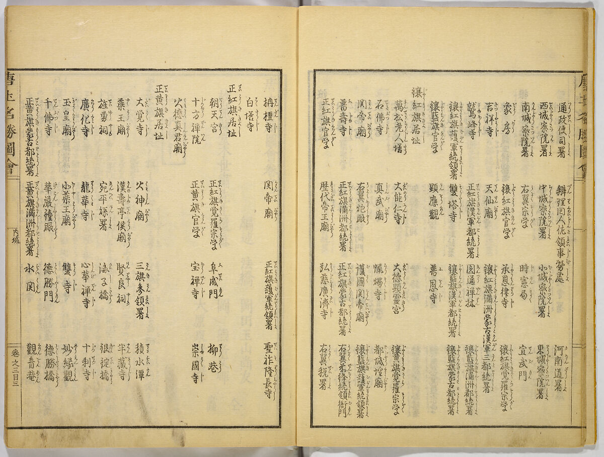 Illustrations of Famous Places in China, Gyokuzan (1737–1812), Six volumes of Woodblock printed books; ink on paper, Japan