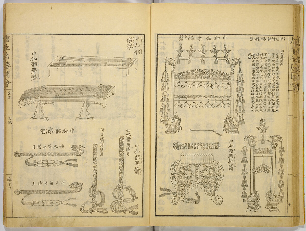 Illustrations of Famous Places in China, Gyokuzan (1737–1812), Six volumes of Woodblock printed books; ink on paper, Japan
