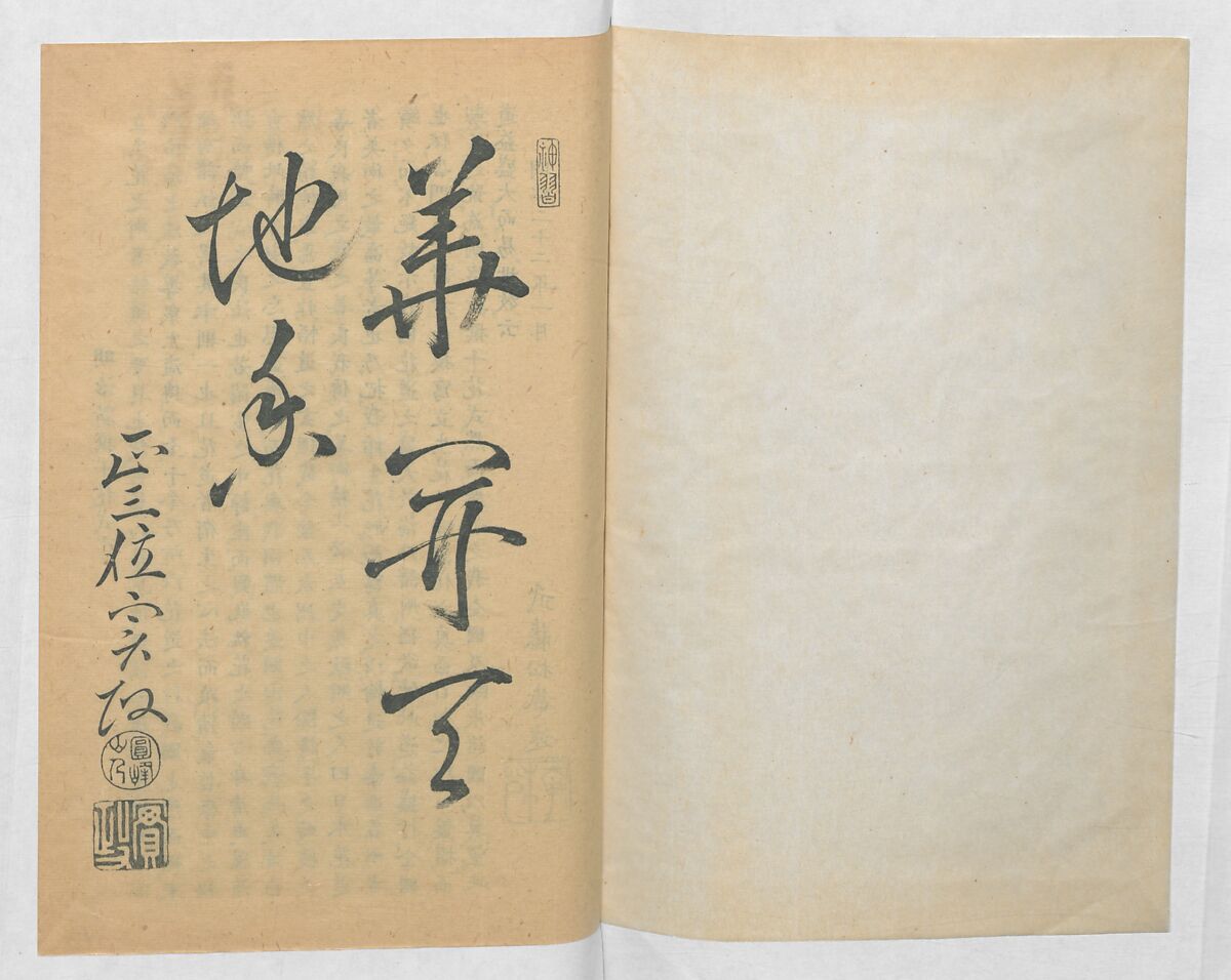 Examples of the Flower Arrangement (Meiji shinsen risshō senkashiki)  明治新撰千花式, Yagi Unkei 八木雲渓, Ink on paper, Japan