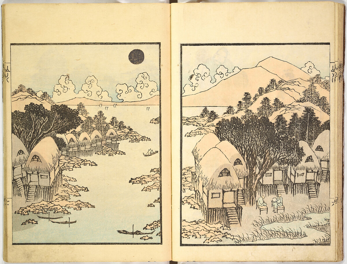 Sketches by Ichirō, Yajima Ichiro, Ink on paper, Japan